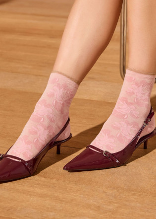 Dámske bavlnené ponožky ROSE