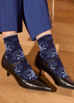 Dámske bavlnené ponožky ROSE 2