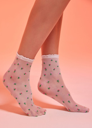 Dámske ponožky FLOWERS26 20