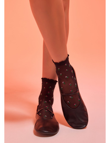 Dámske ponožky FLOWERS26 20